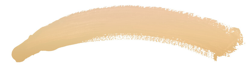 Soft beige brush stroke title bar banner , natural paint texture header design
