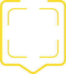 Qr code scan frame icon Scan here Qr code border. Mobile app button