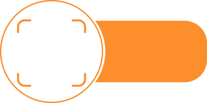 Qr code scan frame icon Scan here Qr code border. Mobile app button