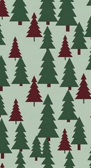 Fototapeta premium Tree Pattern. (1)