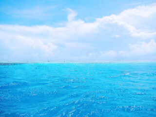 Obraz premium エメラルドグリーンの海