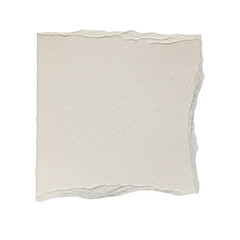 Obraz premium Torn Paper Texture With Rough Edges Isolated.