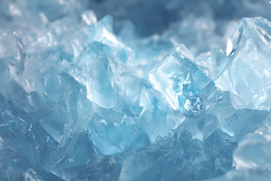 Professional Ice Sculpting isolated on transparent background