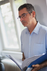 Accountant Working in Office