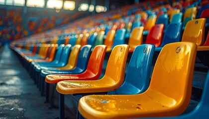 Fototapeta premium Arena seats