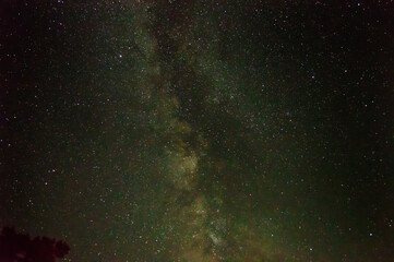 V&iacute;a l&aacute;ctea vista desde Vega del Codorno