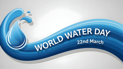 Fototapeta premium World water day 2024 valuing water for a sustainable future