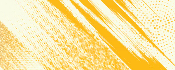 art yellow color dotted pattern background