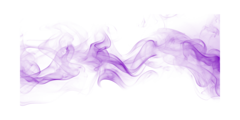 Dynamic purple smoke abstract flow on black mysterious vapor waves Ethereal atmospheric texture for design and overlay