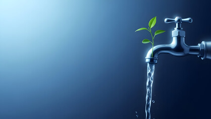 World water day conserve water for a sustainable future with every drop