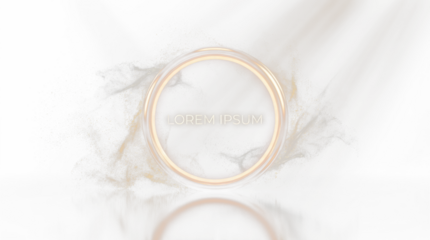 An indistinct image shows two stacked circular objects with a light tan color and soft edges, difficult to pure white background cutout