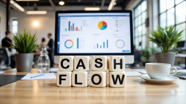 Cash flow management for business finance planning with liquidity control, revenue and expense tracking, supporting budgeting forecasts and payment scheduling for accounting reporting