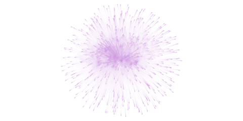 Vibrant purple fireworks explosion lighting dark sky festive celebration party display abstract energy light burst event