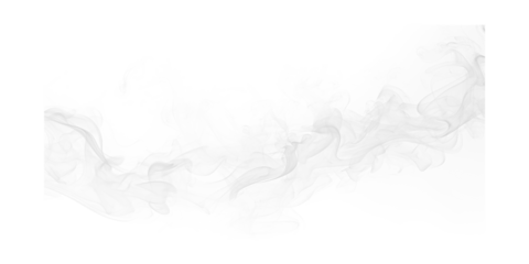 White smoke abstract flowing wisps on a dark black background Ethereal vapor texture for creative graphic design