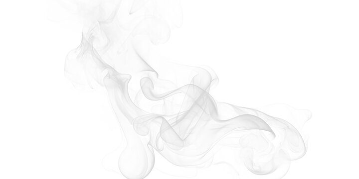 White smoke on black background abstract swirling vapor ethereal fluid texture delicate soft wisps dark contrast art - Powered by Adobe