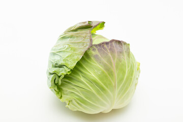 キャベツ　白バック