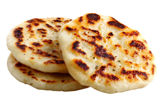 Bean Pupusa isolated on transparent background