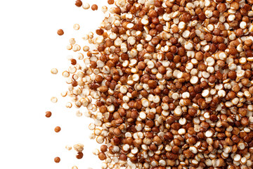 Healthy Quinoa isolated on transparent background