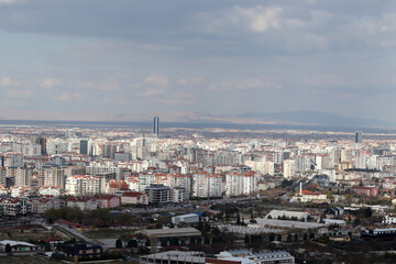 Obraz premium A view of the city of Konya, Turkey.