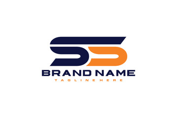 monogram letter SS logo