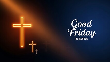 Good friday blessings a symbolic representation of faith and redemption