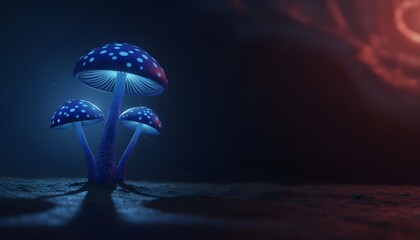 A vector illustration of a parachute drifting through a blue night sky with the moon and stars, featuring a seamless pattern of clouds and summer sun objects designed for protection from the weather