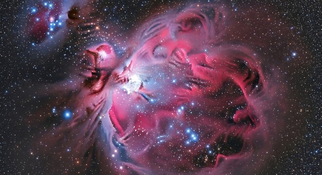Tarantula Nebula (30 Doradus) &mdash; Wide-Field Realistic Astrophotography of Star-Forming Region