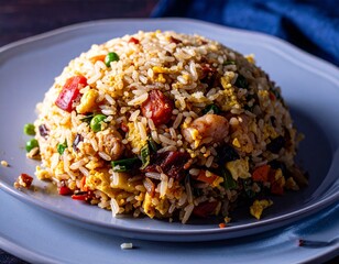 Chinese Fried Rice &mdash; Wok Hei Real Texture