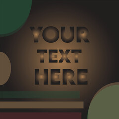 vector illustration of an abstract background with retro effect