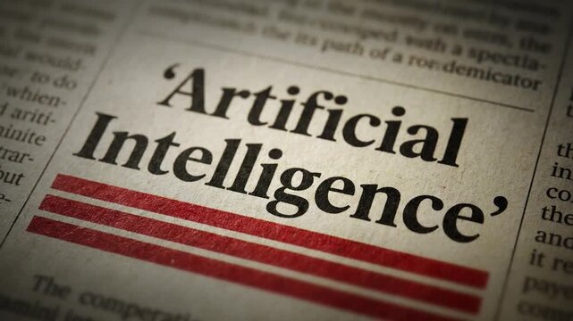 Illustration Showing Conversations About Moral Issues Of Artificial Intelligence Within Newsroom Atmosphere