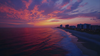 Beach Week Timelapse Over Myrtle Beach Skyli