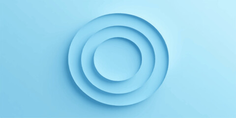 Abstract blue background with circular swirl patterns and smooth textures