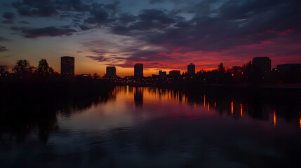 Gold Rush Timelapse Over Sacramento Skyline Db88Cfe7