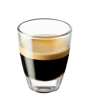 Espresso coffee isolated