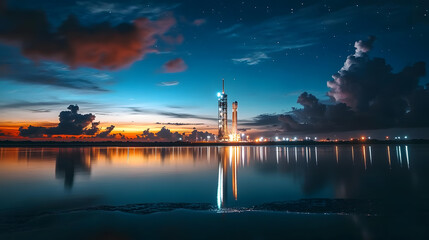 Space Coast Timelapse Over Cape Canaveral Sk