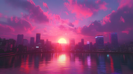 Typhoon Season Timelapse Over Tokyo Skyline E1F719F5