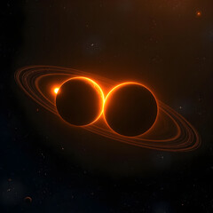 Fototapeta premium planet in space