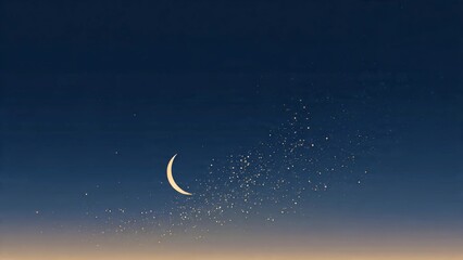 Abstract Ramadan Night Sky2