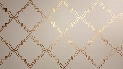 Fototapeta premium Geometric Islamic Pattern Background