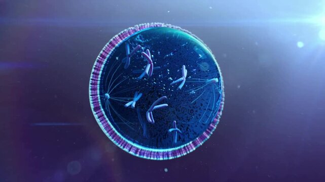 Chromosomes Structure Animation