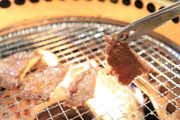 黒毛和牛焼肉（上カルビ）