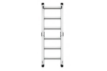 Minimalistic metal ladder design for construction and home improvement projects