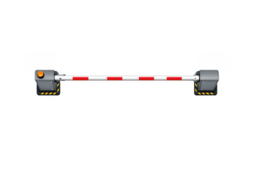 Minimalistic security barrier design for industrial and urban development projects