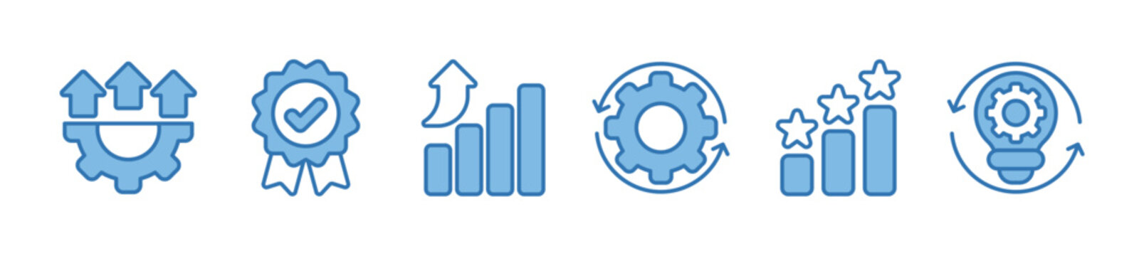 Kaizen banner web icon vector illustration for business philosophy and corporate strategy concept of continuous improvement with quality, advancement, continuous, success and implementation icon
