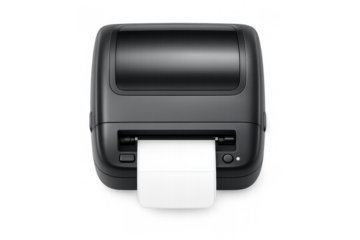 Modern thermal printer for office and home use - ideal for labels and receipts