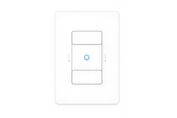 Modern minimalist light switch design for home automation and smart living