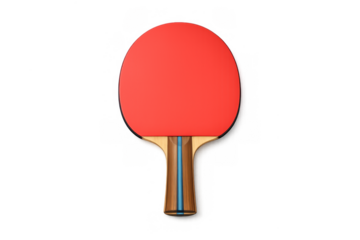 Minimalist table tennis paddle design for sports enthusiasts and decor