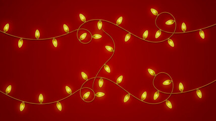 Social media on Christmas lights social media Christmas lights string lights glowing lights colorful Facebook