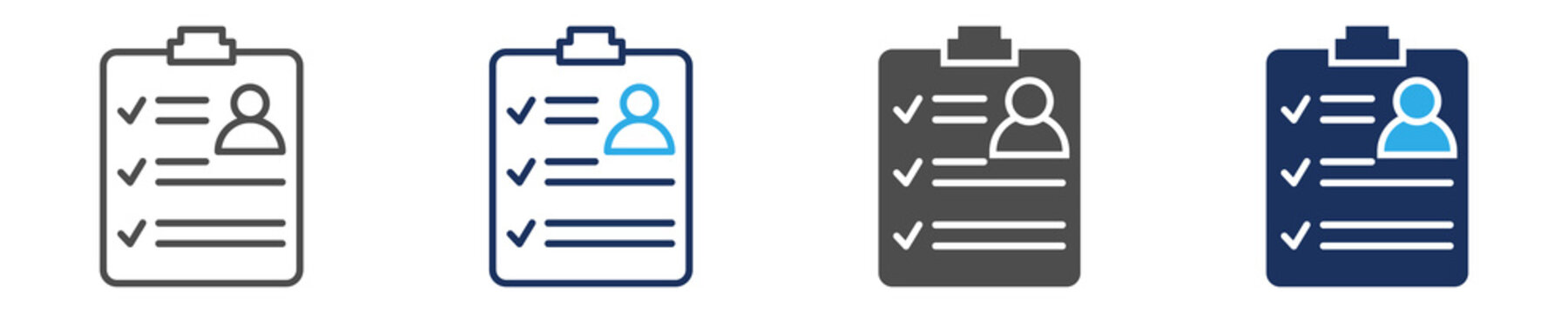 requirement icon set with multiple concept