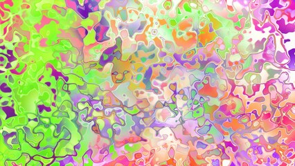Fototapeta premium Abstract organic liquid texture with flowing amorphous shapes and expressive digital surface